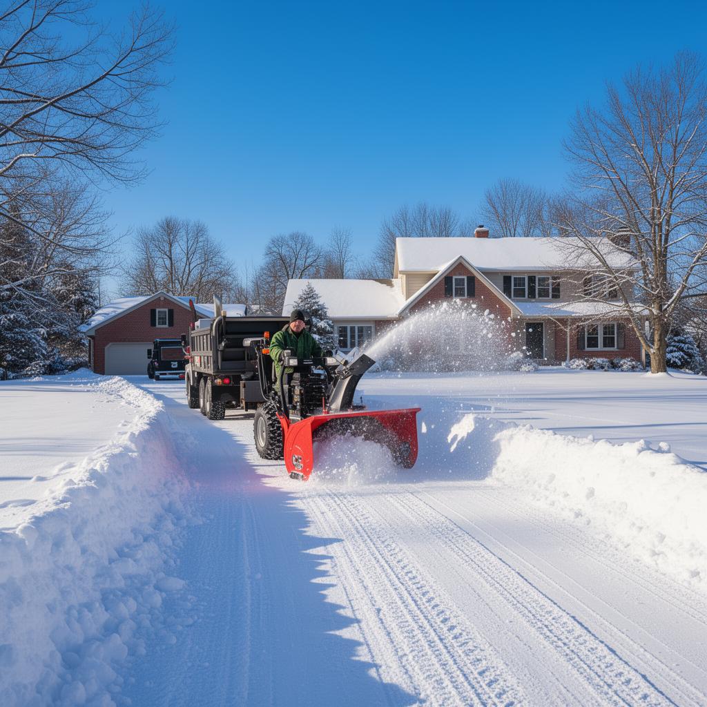Snow removal service